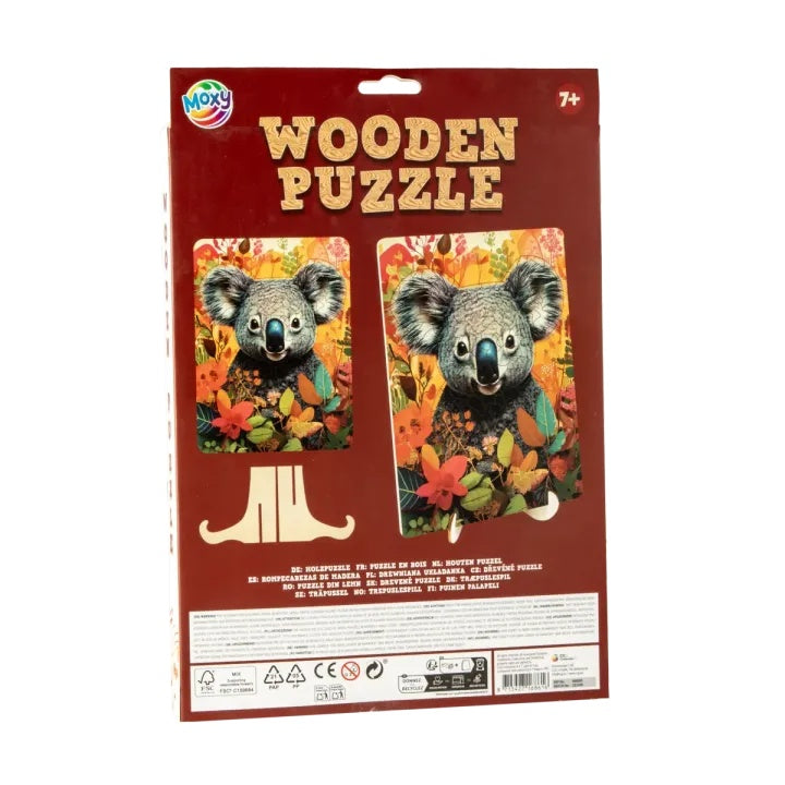 Holzpuzzle Koala Einzigartige Formen 130 Stück MOXY — Bild 10