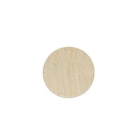 Holzrohling für die Schmuckherstellung - Kreis 6 cm — Bild 2
