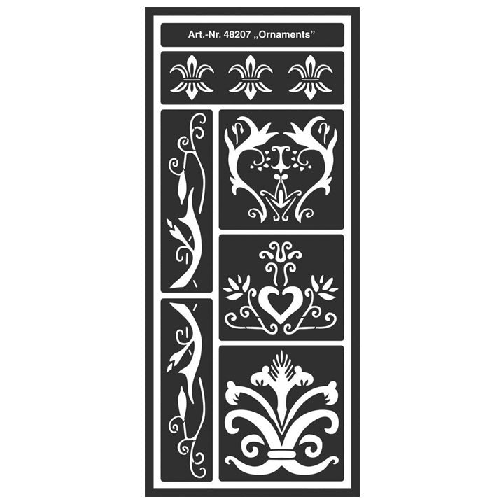 Home Design Ornamente Schablone — Bild 2