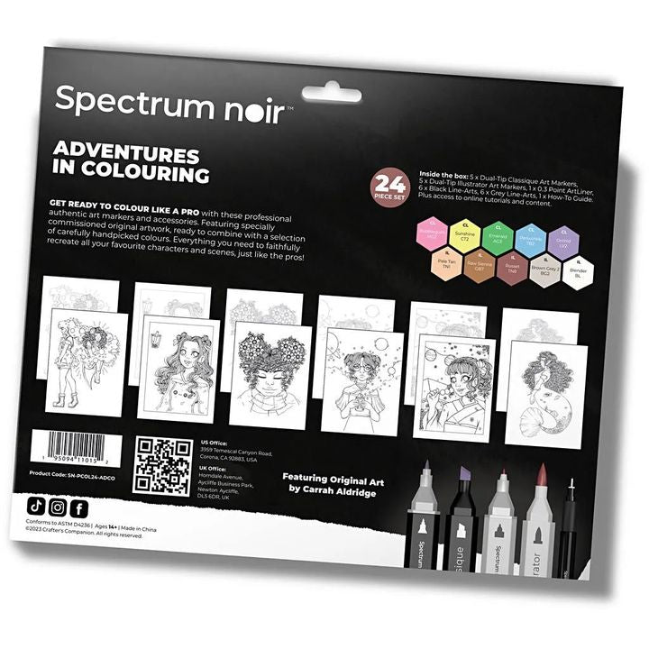 Illustrations-Kunst-Kit ADVENTURES IN COLOURING — Bild 5