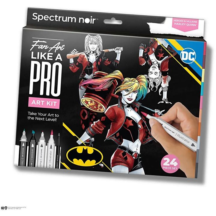 Illustrations-Kunst-Kit HARLEY QUINN — Bild 5