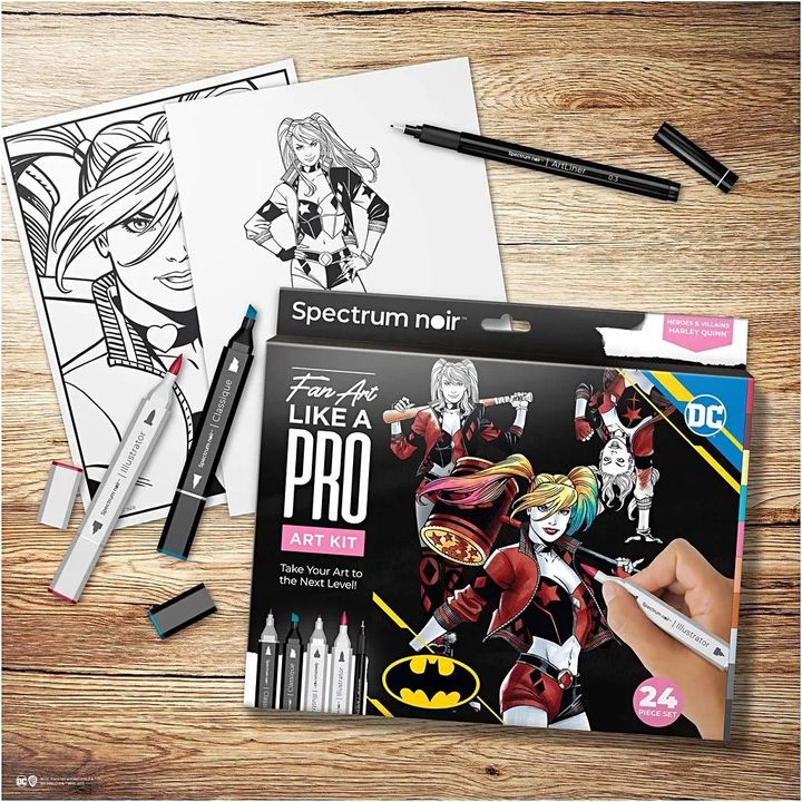 Illustrations-Kunst-Kit HARLEY QUINN — Bild 8