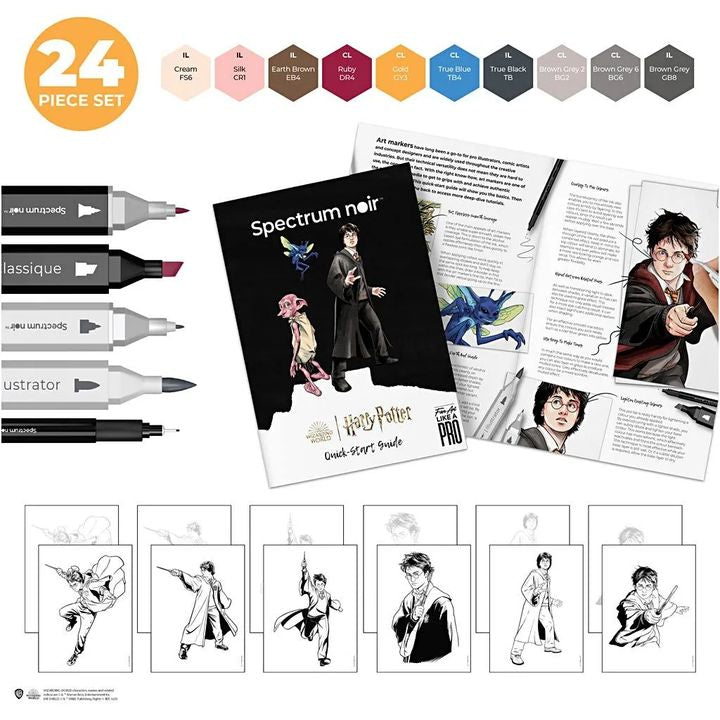 Illustrations-Kunst-Kit HARRY POTTER — Bild 6