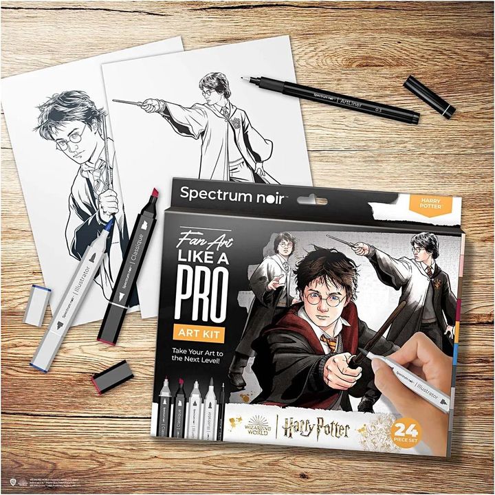 Illustrations-Kunst-Kit HARRY POTTER — Bild 1