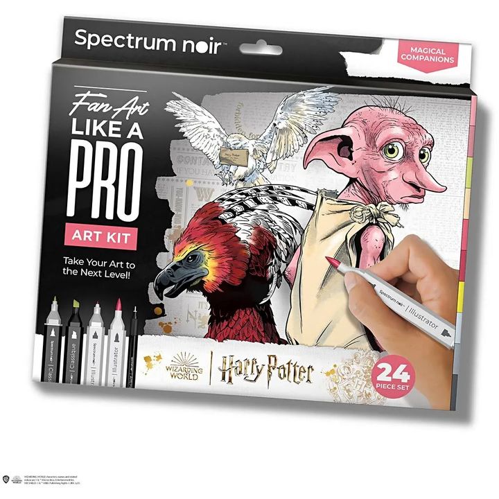 Illustrations-Kunst-Kit HARRY POTTER: MAGICAL COMPANIONS — Bild 5