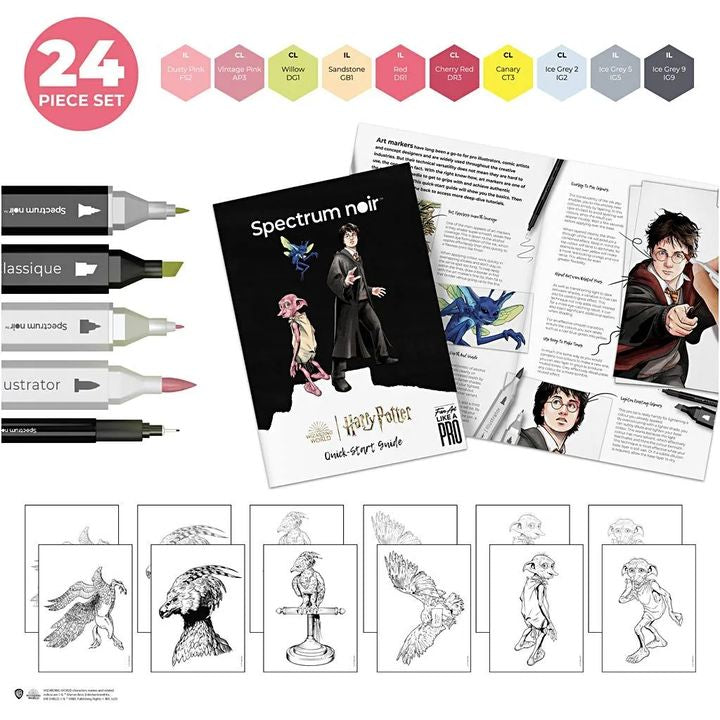 Illustrations-Kunst-Kit HARRY POTTER: MAGICAL COMPANIONS — Bild 6
