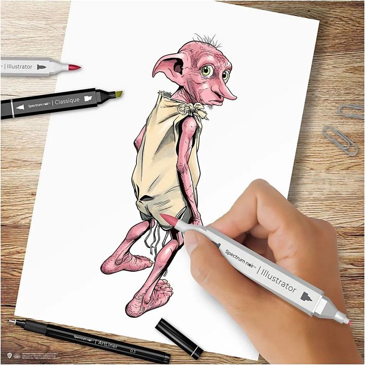 Illustrations-Kunst-Kit HARRY POTTER: MAGICAL COMPANIONS — Bild 7