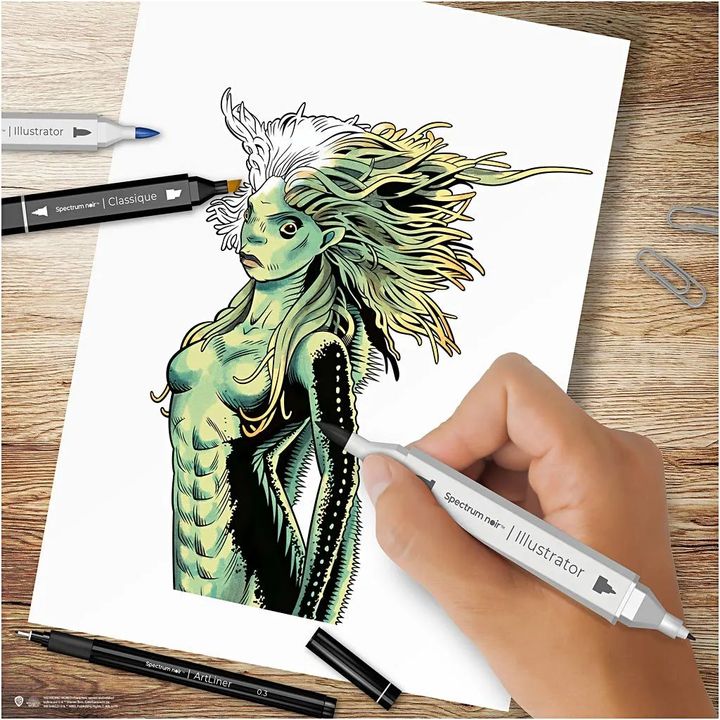 Illustrations-Kunst-Kit HARRY POTTER: MAGICAL CREATURES — Bild 7
