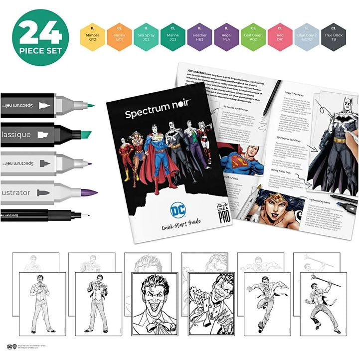Illustrations-Kunst-Kit HEROES AND VILLAINS : THE JOKER — Bild 6