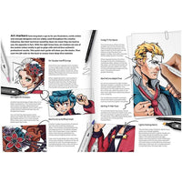 Illustrations-Kunst-Kit MANGA A COMIC HEROES — Bild 1