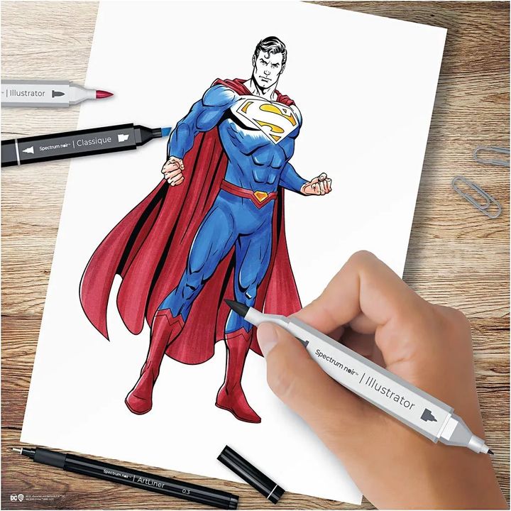 Illustrations-Kunst-Kit SUPERMAN — Bild 7