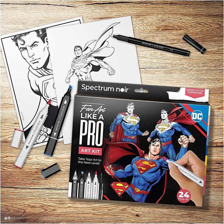 Illustrations-Kunst-Kit SUPERMAN — Bild 8