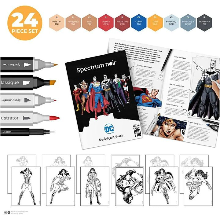 Illustrations-Kunst-Kit WONDER WOMAN — Bild 6