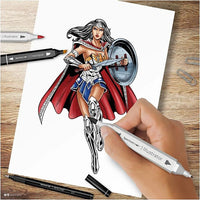Illustrations-Kunst-Kit WONDER WOMAN — Bild 7
