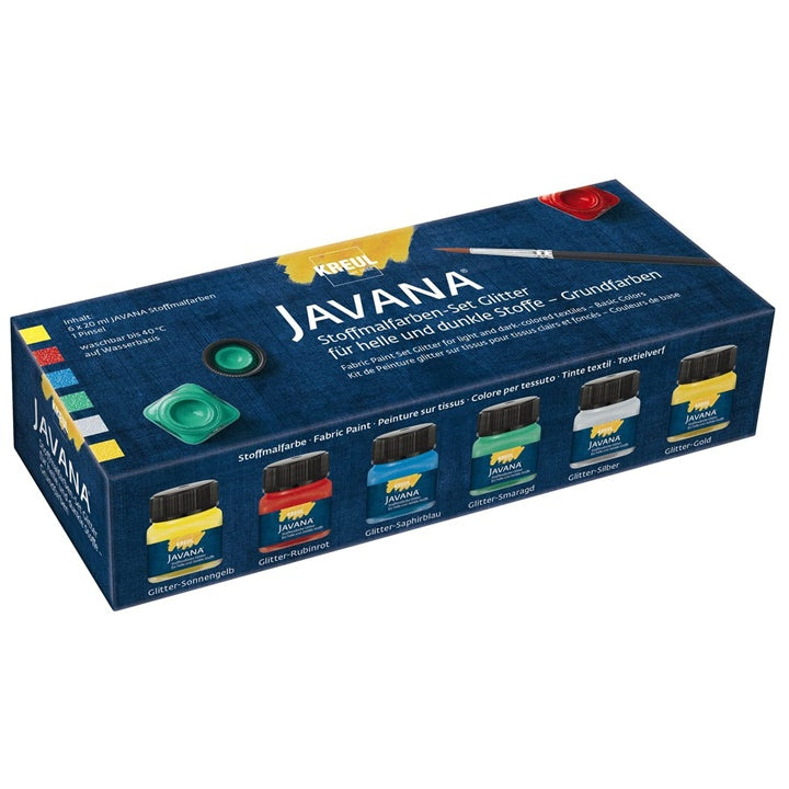 JAVANA KREUL Glitzer-Textilfarbset — Bild 2