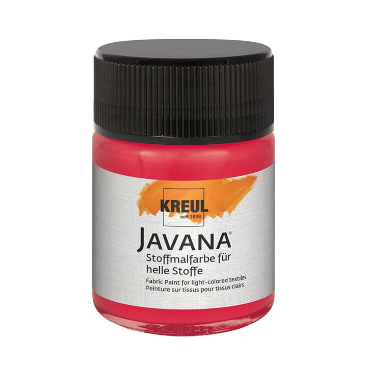 JAVANA Stoffmalfarbe für helle Textilien 50 ml | verschiedene Farben — Bild 4