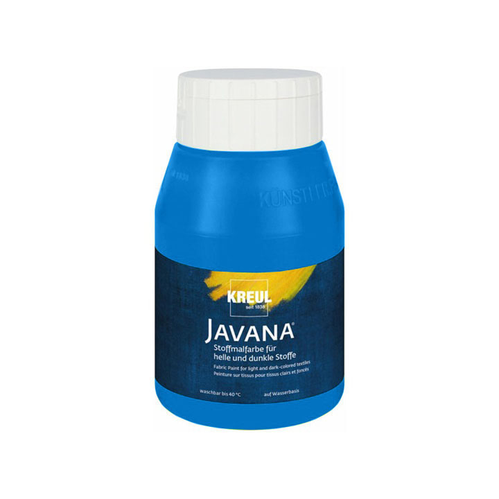 Javana Stoffmalfarbe für helle und dunkle Textilien 500 ml | verschiedene Farbtöne — Bild 3