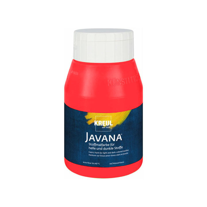 Javana Stoffmalfarbe für helle und dunkle Textilien 500 ml | verschiedene Farbtöne — Bild 7