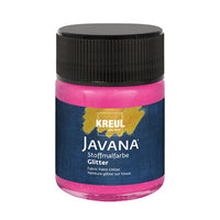 JAVANA Stoffmalfarbe mit Glitzereffekt 50 ml
