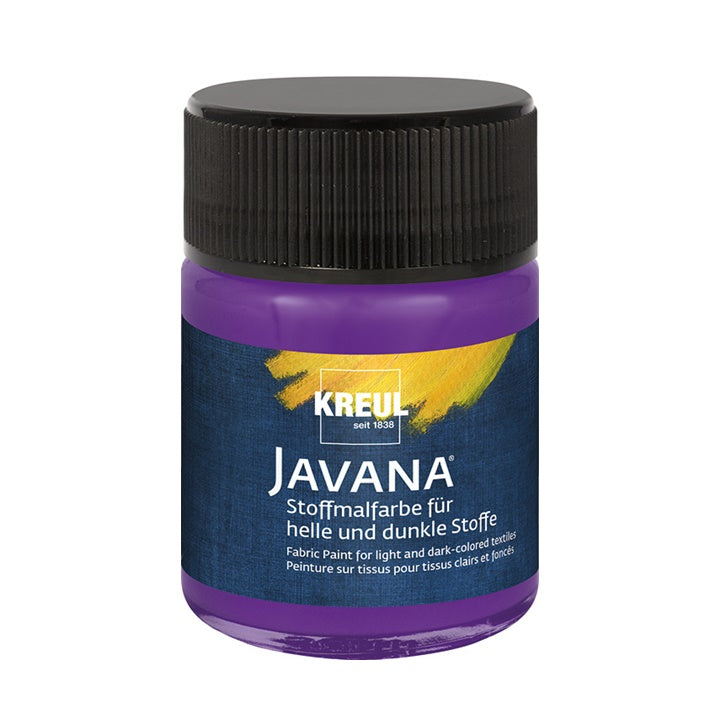 JAVANA Textilfarbe für helle und dunkle Stoffe 50 ml | verschiedene Farben — Bild 1