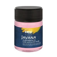 JAVANA Textilfarbe für helle und dunkle Stoffe 50 ml – Rose