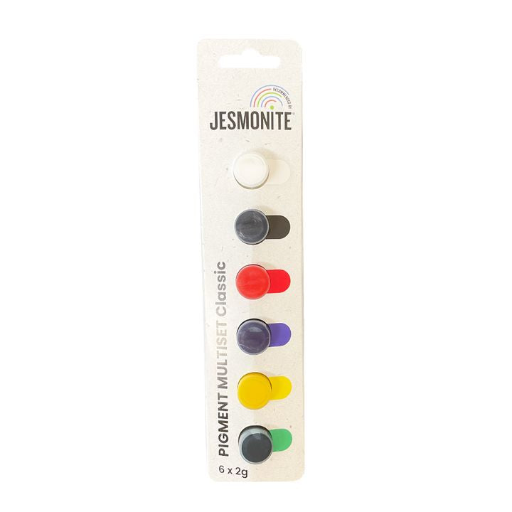 Jesmonit-Pigment-Set 6 x 2 g - Klassisch — Bild 1