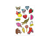 JOVI Kindertattoos Herzen 15 Stk.