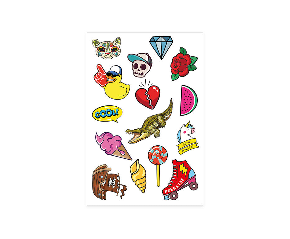 JOVI Kindertattoos Herzen 15 Stk.