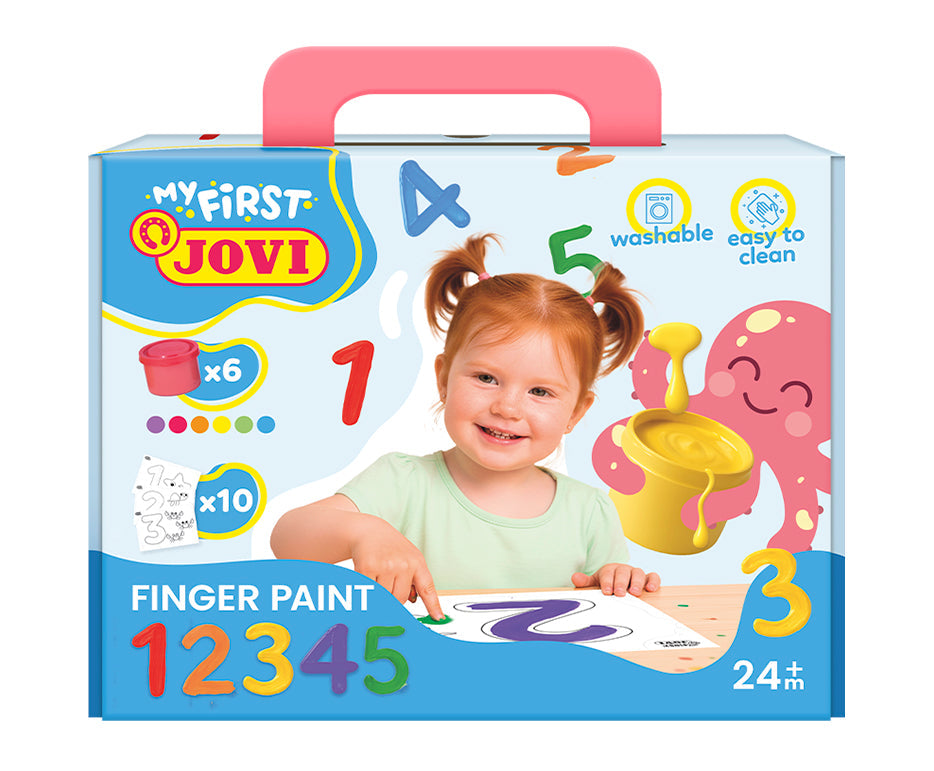 Jovi Fingermalfarben-Set My First Erste Zahlen – 11-tlg.