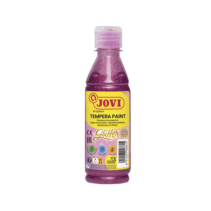 JOVI Flüssige Glitzer-Tempera-Farbe 250 ml – Rosa
