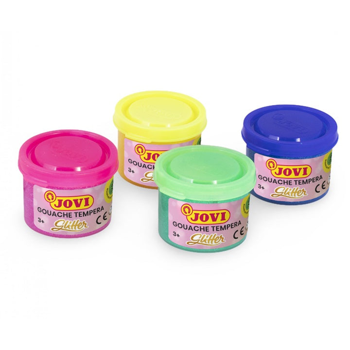 JOVI Glitzertemperafarben 4x35 ml — Bild 7