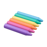 JOVI Jumbo runde Wachsmalstifte Pastellfarben 60 Stk Set mit Anspitzer