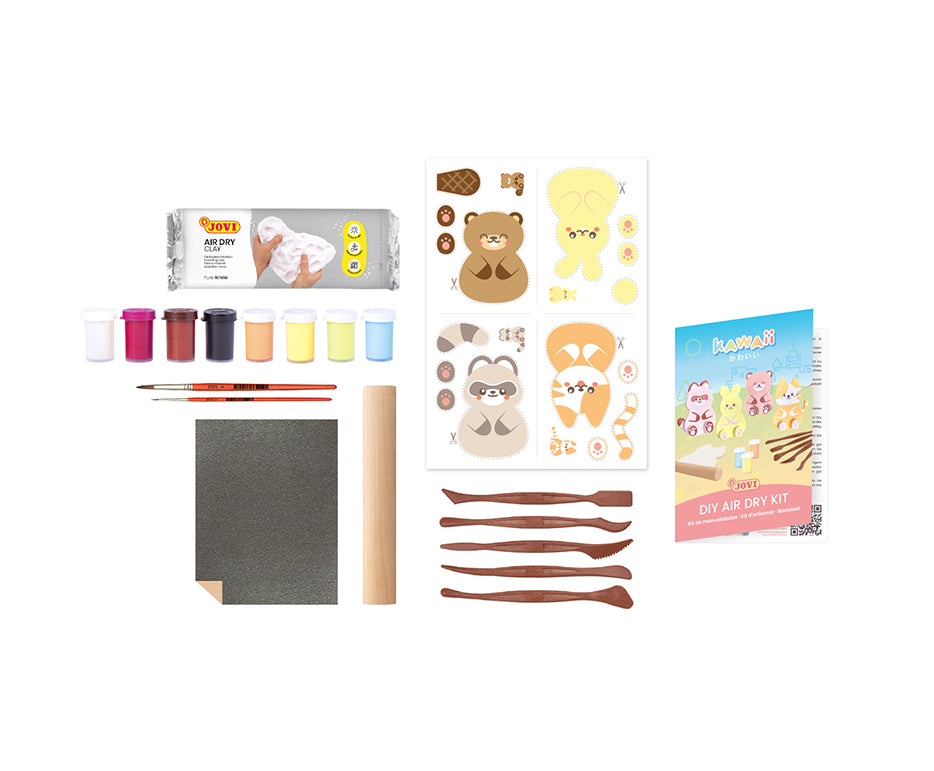 Modellierset Jovi Kawaii Kraft Zvieratká – 23-tlg.