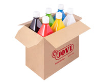JOVI Kindermalfarben-Set 6 x 1000 ml
