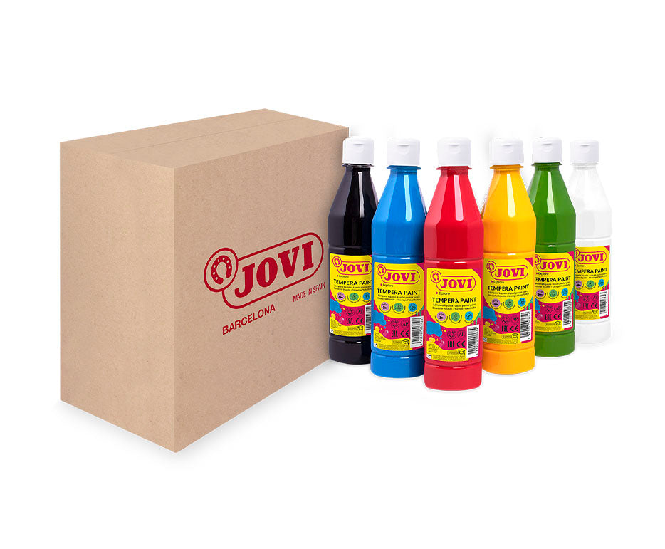 JOVI Kindermalfarben-Set 6 x 500 ml