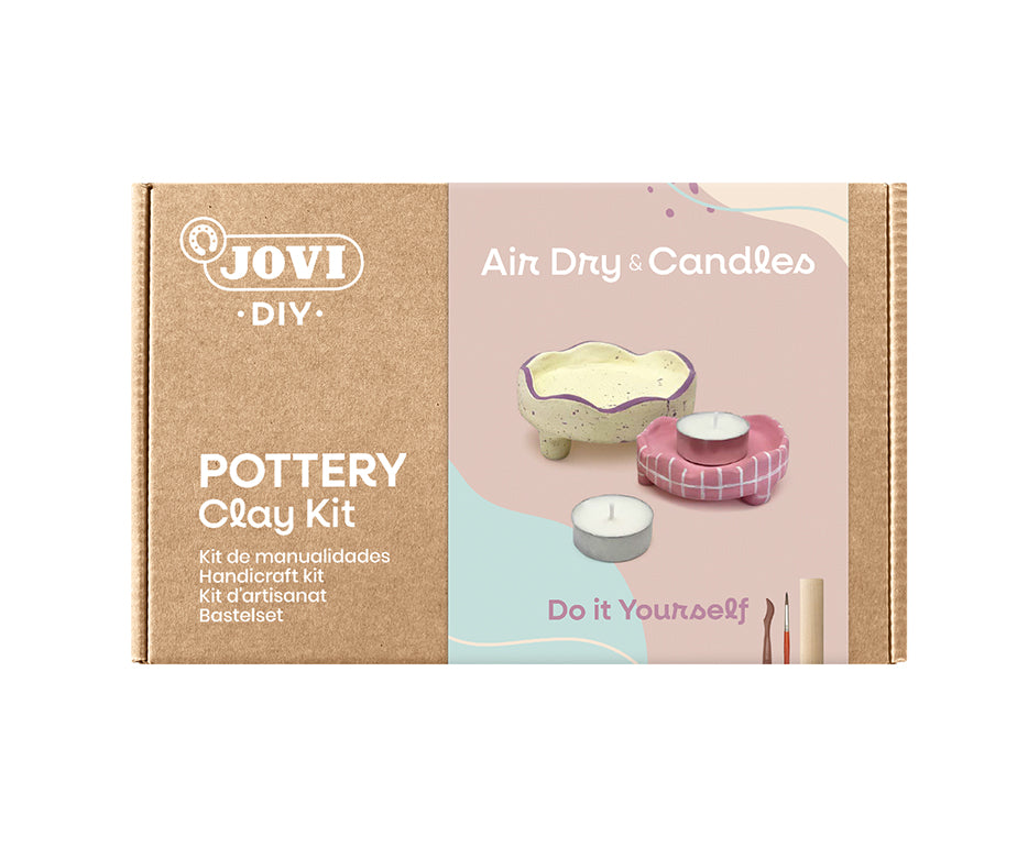Modellierset JOVI Kraft Kerzen – 22-tlg.