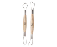 JOVI Kraft Holz-Modellierwerkzeug Set 2 Stk