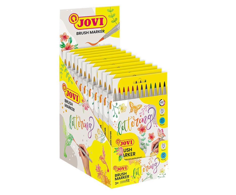 JOVI Lettering Aquarell-Pinselstifte 12 Stk.