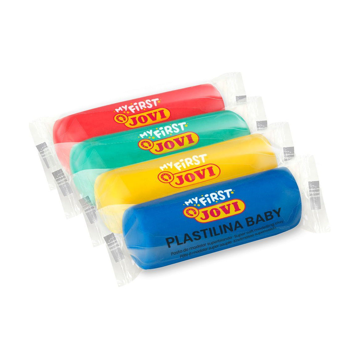 JOVI Modelliermasse-Set My First 60 x 38 g bunte Mischung