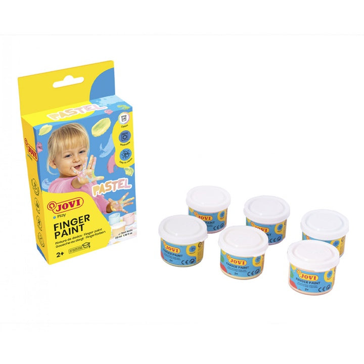 JOVI Pastell-Fingerfarben 4x35ml — Bild 7