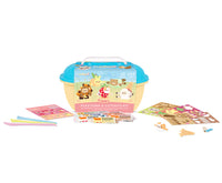 JOVI Play&Fun Kawaii pflanzliche Knetmasse im Koffer – Set mit Zubehör