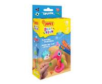 JOVI Play&Fun Mini Set mit natürlicher Knete – Spritzer
