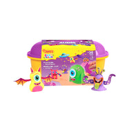 JOVI Play&Fun natürliche Knetmasse im Koffer Aliens - 50 tlg.