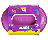 JOVI Play&Fun natürliche Knetmasse im Koffer Aliens - 50 tlg.