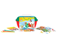 JOVI Play&Fun natürliche Knetmasse im Koffer Christmas Adventure