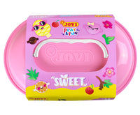 JOVI Play&Fun Natürliche Knete im Koffer Sweet – 50 Stk.