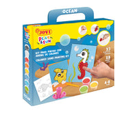 JOVI Play&Fun Sandmalerei-Set Ocean 12-tlg.
