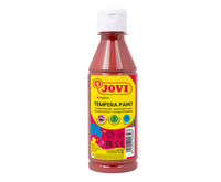 JOVI Flüssige Temperafarbe 250 ml – verschiedene Farben zur Auswahl – Braun