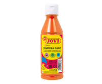 JOVI Flüssige Temperafarbe 250 ml – verschiedene Farben zur Auswahl – Orange