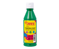 JOVI Flüssige Temperafarbe 250 ml – verschiedene Farben zur Auswahl – Dunkelgrün